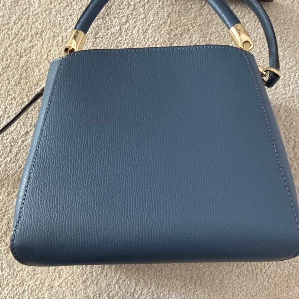 Kate Spade floral appliqué crossbody satchel - Picture 7 of 9